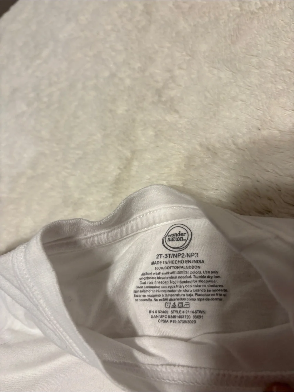 2pc Old Navy Jeans & Plain White Short-Sleeve Kids Tee - Basic Crew Neck 2T